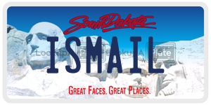 ISMAIL  license plate in SD