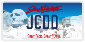 JCDD  license plate in SD