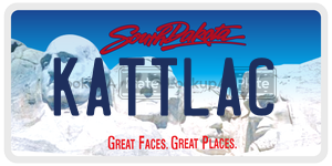 KATTLAC  license plate in SD