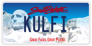 KULFI  license plate in SD