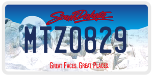MTZ0829  license plate in SD