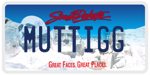 MUTTIGG  license plate in SD