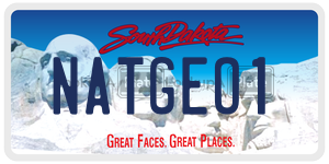 NATGEO1  license plate in SD
