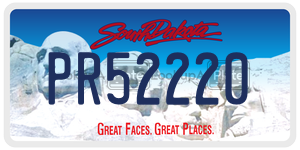 PR52220  license plate in SD