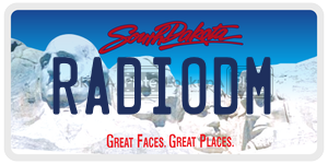 RADIODM  license plate in SD