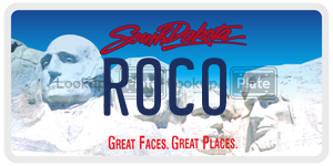 ROCO  license plate in SD