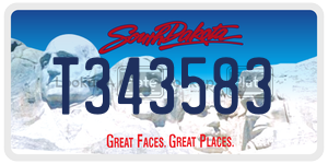 T343583  license plate in SD