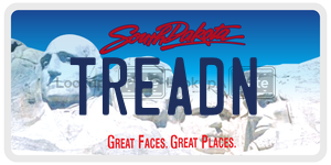 TREADN  license plate in SD