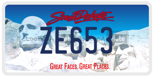ZE653  license plate in SD