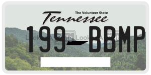 199BBMP  license plate in TN