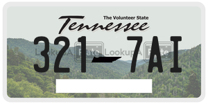 3217AI  license plate in TN