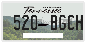 520BGCH  license plate in TN
