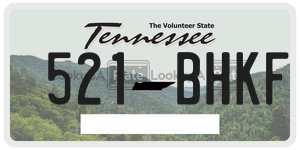 521BHKF  license plate in TN