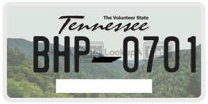 BHP0701  license plate in TN