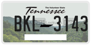 BKL3143  license plate in TN