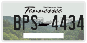 BPS4434  license plate in TN