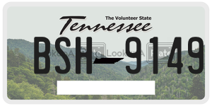 BSH9149  license plate in TN