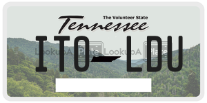 ITOLDU  license plate in TN