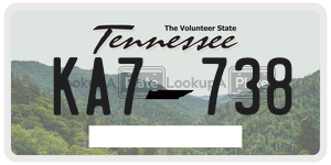 KA7738  license plate in TN