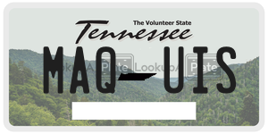 MAQUIS  license plate in TN