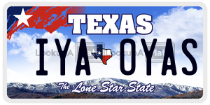 IYAOYAS (TX) License Plate: User Reports & Vehicle Information!