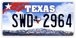 SWD2964 (TX) License Plate: User Reports & Vehicle Information!
