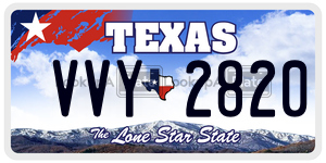VVY2820 (TX) License Plate: User Reports & Vehicle Information!