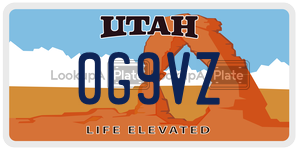 0G9VZ  license plate in UT