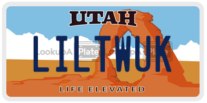 LILTWUK  license plate in UT