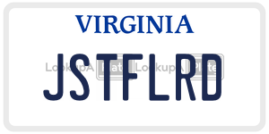 JSTFLRD  license plate in VA