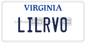 LILRVO  license plate in VA