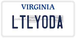 LTLYODA  license plate in VA