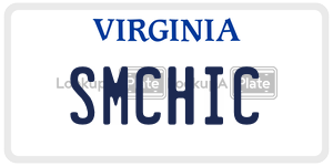 SMCHIC  license plate in VA