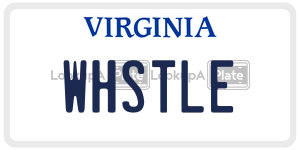 WHSTLE  license plate in VA