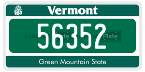 56352 license plate in Vermont