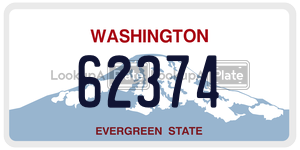62374 license plate in Washington
