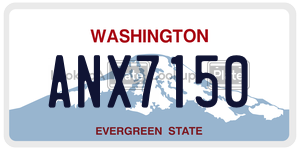 ANX7150  license plate in WA