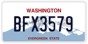 BFX3579  license plate in WA