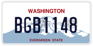 BGB1148  license plate in WA
