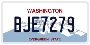 BJE7279  license plate in WA
