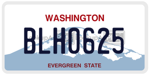 BLH0625  license plate in WA