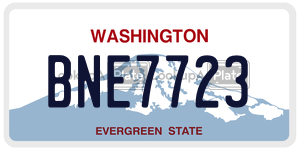 BNE7723  license plate in WA