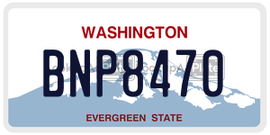 BNP8470  license plate in WA