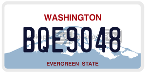 BQE9048  license plate in WA