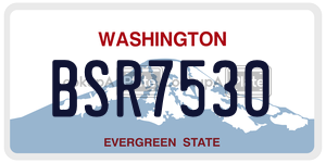 BSR7530  license plate in WA