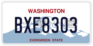 BXE8303  license plate in WA