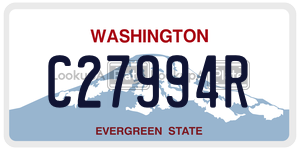 C27994R  license plate in WA
