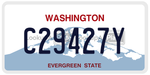 C29427Y  license plate in WA