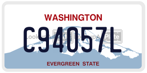 C94057L  license plate in WA