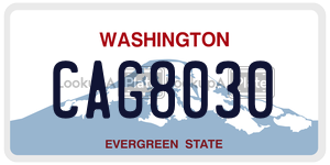 CAG8030  license plate in WA